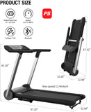 OVICX X3 Folding Portable Treadmill Commercial Treadmills for Home