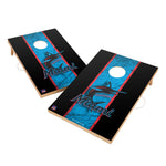 Vintage Miami Marlins Solid Wood 2x4 Cornhole Set