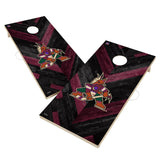 Arizona Coyotes Cornhole Board Set - Herringbone Design