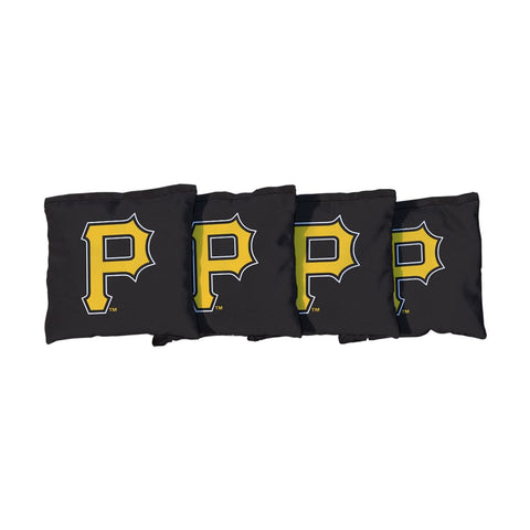 Pittsburgh Pirates Black Cornhole Bags