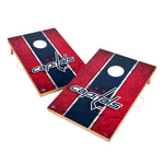 Vintage Washington Capitals Solid Wood 2x4 Cornhole Set