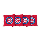 Chicago Cubs Red Cornhole Bags