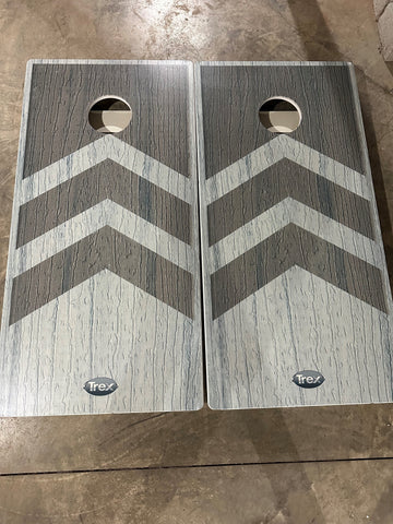 Scratch & Dent - Trex Foggy Wharf Arrows All-Weather Cornhole Boards