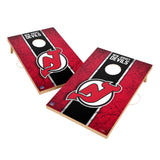 Vintage New Jersey Devils Solid Wood 2x4 Cornhole Set