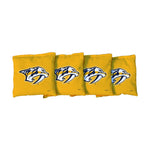 Nashville Predators Yellow Cornhole Bags