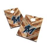 Miami Marlins 2x4 Cornhole Bag Toss