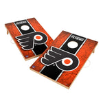 Vintage Philadelphia Flyers Solid Wood 2x4 Cornhole Set