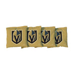 Vegas Golden Knights Gold Cornhole Bags