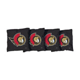 Ottawa Senators Black Cornhole Bags