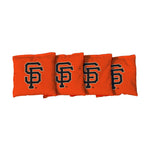 San Francisco Giants Orange Cornhole Bags