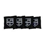 Los Angeles Kings Black Cornhole Bags