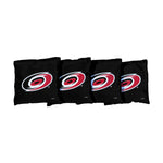 Carolina Hurricanes Black Cornhole Bags