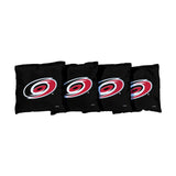 Carolina Hurricanes Black Cornhole Bags