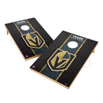 Vintage Vegas Golden Knights Solid Wood 2x4 Cornhole Set