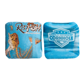 Redfish Blue Cornhole Bags - Professional Rapter 5.5