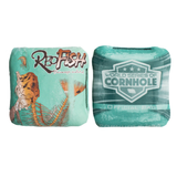 Redfish Green Cornhole Bags - Professional Rapter 5.5