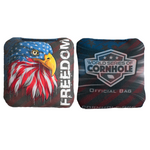 American Eagle Drip Black Cornhole Bags - Professional Rapter 5.5