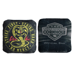 Cobra Black Cornhole Bags - Professional Rapter 5.5