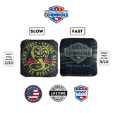 Cobra Black Cornhole Bags - Professional Rapter 5.5