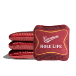 Hole life Red Cornhole Bags - Professional Rapter 5.5