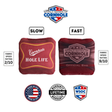 Hole life Red Cornhole Bags - Professional Rapter 5.5