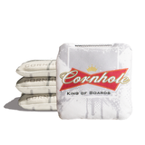 King of Boards White Cornhole Bags - Professional Rapter 5.5