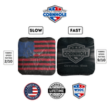 Eagle Shadow Black Cornhole Bags - Professional Rapter 5.5