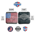 Eagle Shadow Grey Cornhole Bags - Professional Rapter 5.5