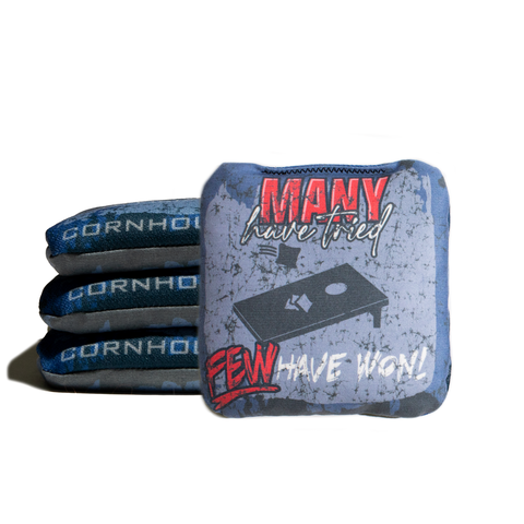 Many Have Tried Blue Cornhole Bags - Professional Rapter 5.5