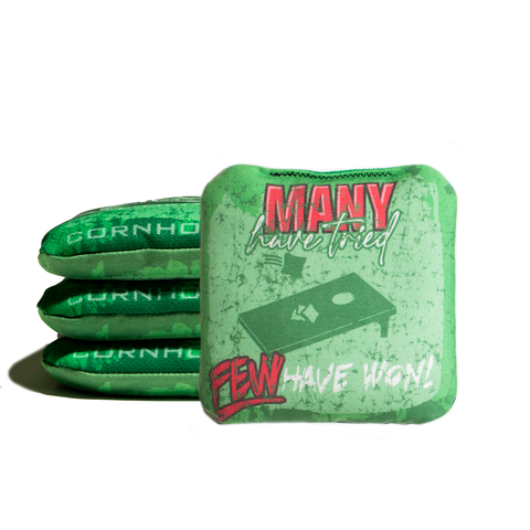 Many Have Tried Green Cornhole Bags - Professional Rapter 5.5