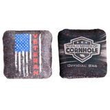 Veteran Flag Red Cornhole Bags - Professional Rapter 5.5