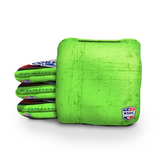 Simple Highlighter Green Cornhole Bags - Professional Rapter 5.5