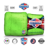 Simple Highlighter Green Cornhole Bags - Professional Rapter 5.5