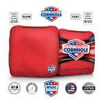 Simple Red Cornhole Bags - Professional Rapter 5.5