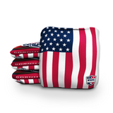 Patriotic Flag Cornhole Bags - Professional Rapter 5.5