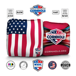 Patriotic Flag Cornhole Bags - Professional Rapter 5.5