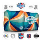 Retro Swirl Cornhole Bags - Professional Rapter 5.5