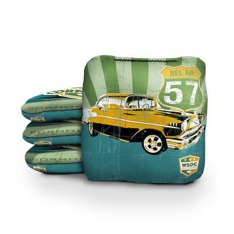 67' Bel Air Cornhole Bags - Professional Rapter 5.5