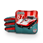 67' Corvette Red Cornhole Bags - Professional Rapter 5.5