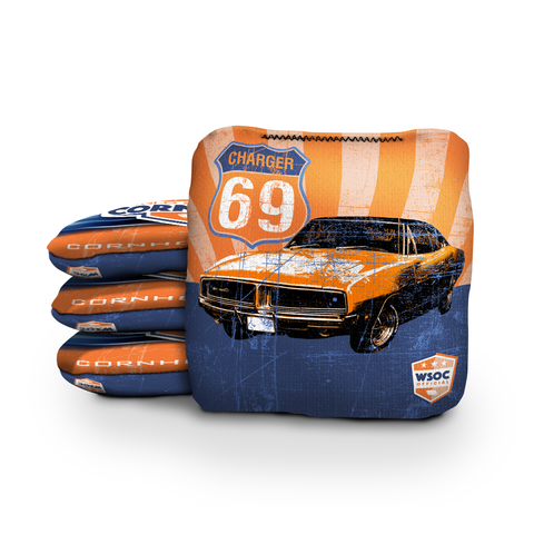 69' Charger Orange Cornhole Bags - Professional Rapter 5.5