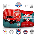 69' Porsche Red Cornhole Bags - Professional Rapter 5.5