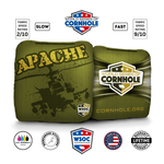 Apache Green Cornhole Bags - Professional Rapter 5.5