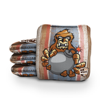 Sasquatch Bomb Brown Cornhole Bags - Professional Rapter 5.5