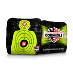 Shooting Target Black Cornhole Bags - Professional Rapter 5.5