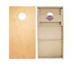 Light Wood Cornhole Boards - WSOC Runway Series