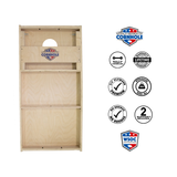 Coastal Wood Plank Cornhole Boards - WSOC Runway Series