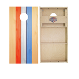 Retro USA Stripes Cornhole Boards - WSOC Runway Series