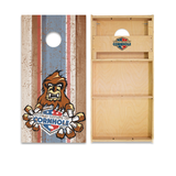 Animated Sasquatch Cornhole Boards - WSOC Runway Series