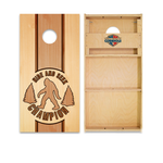 Hide and Seek Sasquatch Cornhole Boards - WSOC Runway Series