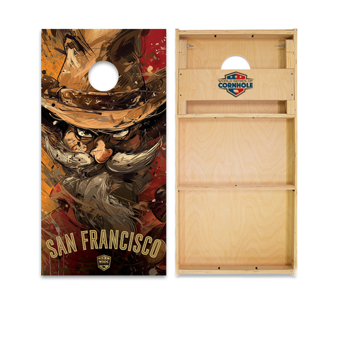 San Francisco Cornhole Boards - WSOC Runway Series